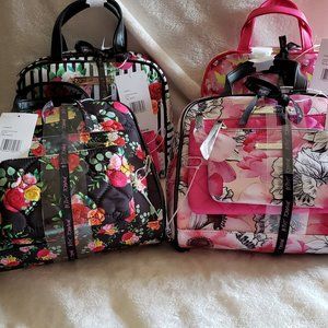Betsy Johnson 3 piece Cosmetic Cases
